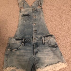 Washed out overalls